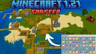 🔥Perfect Good Minecraft seed for 121 bedrock edition  God seed [upl. by Mailiw]