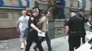 Christian Slater Arrested Video [upl. by Ainad915]