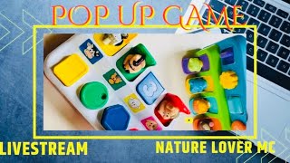 🌈🌈 LET’S PLAY POP UP GAME TOY 🌈🌈 ASMR SOUND 39 [upl. by Anihsat]