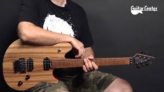 EVH Wolfgang WG Standard Exotic Zebrawood NAT  TV Guitar Center [upl. by Mairam]