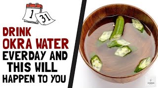 Health Benefits Of Okra Water  Soaked Okra Water Benefits  Drinking Okra Water Benefits [upl. by Clio]