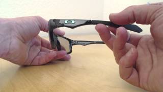 Oakley Jupiter Squared  Polished Black  Black Iridum Transitions [upl. by Atselec]