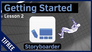 Storyboarder Lesson 2  Getting Started with Storyboarder [upl. by Aramaj]