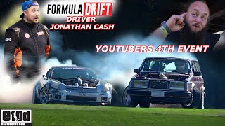 Tandem with Pro Formula Drift Driver at 4th Event ever in the Volvo 240 Wagon [upl. by Naivad]