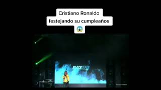 Cristiano Ronaldo festejando su cumpleaños CR7 Faraon [upl. by Eeldarb]