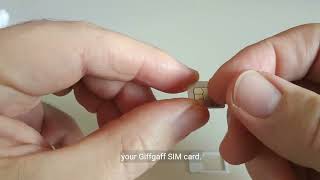 How to Fix Giffgaff Sim Card Not Working [upl. by Dry]