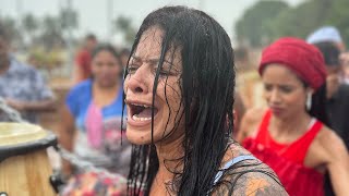 NO TÚMULO DE TRANCA RUA DAS ALMAS MARIA MULAMBO VIROU TODAS AS POMBAGIRAS  QUE FEITIÇO É ESSE🔥📿 [upl. by Aiuqal170]