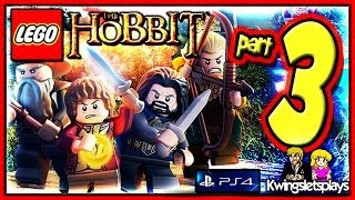 Lego the Hobbit  Walkthrough Part 3 Azog the Smelly coop PS4 [upl. by Notsgnal262]