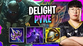 LEARN HOW TO PLAY PYKE SUPPORT LIKE A PRO  HLE Delight Plays Pyke Support vs Rell Season 2023 [upl. by Levina]