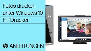 Fotos drucken unter Windows 10  HP Drucker  HP [upl. by Ardnahs741]