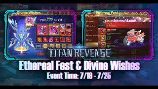 R2Games  Titan Revenge  Event  Ethereal Fest amp Divine Wishes [upl. by Navarro]