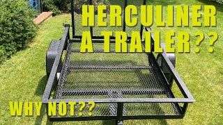 Herculiner on a Utility Trailer Why Not [upl. by Attaynik202]