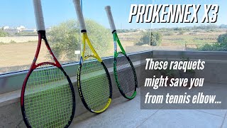 These racquets might save you from tennis elbow ProKennex Racquets Review [upl. by Anzovin]