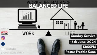 Balance Life  Pastor Freddie Kono  Sunday Service  16th June 2024  1200PM [upl. by Leupold]