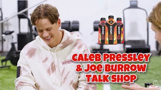 Joe Burrow joins Caleb Pressley to talk shop and announce his partnership with BODYARMOR [upl. by Sabino]