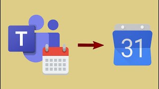 Cómo visualizar eventos del calendario de Microsoft Teams en el calendario de Google [upl. by Cecilia54]