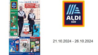 Aldi Süd Prospekt DE  vom 2110 bis 26102024 [upl. by Velda]