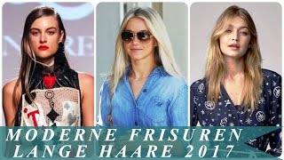 Moderne frisuren lange haare 2017 [upl. by Valentine535]