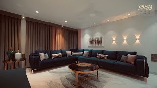 Contemporary 3Bhk2500 Sqft apartment designed by Rajesh Ranka [upl. by Niwrehs471]