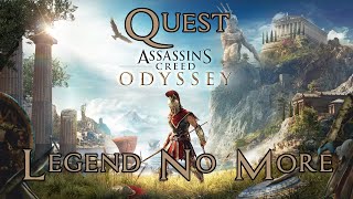 Assassins Creed Odyssey Legend No More Obsidian Islands Quest 100 Completion [upl. by Eltsyek700]