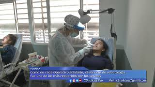 SERVICIO DE ODONTOLOGÍA EN EL OPERATIVO SOLIDARIO [upl. by Crooks]