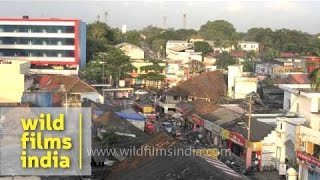 Panoramic view of Kollam  Kerala [upl. by Banerjee]