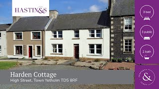 Harden Cottage High Street Town Yetholm TD5 8RF  Video Tour [upl. by Christiane364]