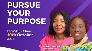 Extraordinary Womens Conference 2024 Pursue your Purpose with Pastor Olusade PaulRotua [upl. by Aekal]