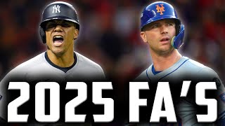 BEST MLB Free Agents for 2025 Season [upl. by Etaner]