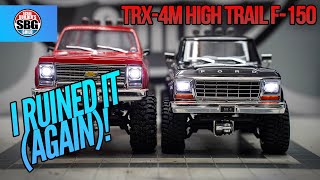 Ford is Better than Chevy  Traxxas TRX4M High Trail F150 Ranger XLT [upl. by Oflodur553]