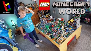 LEGO Minecraft World is DESTROYEDLets Fix It and Add New Sets [upl. by Marte913]