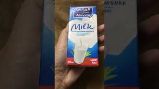 LOW FAT MILK ALMARAI FRESH COW’S MILK shorts short low fat lowfat milk almarai cowmilk cow [upl. by Cherri649]