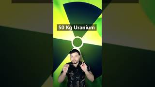 Immense POWER of URANIUM Nuclear FACT  FactTechz Short AMAZING FACTS Show shorts [upl. by Tirrej979]