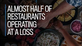 Almost half of Canadian restaurants still operating at a loss [upl. by Bowyer537]