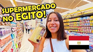 SUPERMERCADO NO EGITO em 2023 Preços Produtos e Curiosidades  Brasileira no Egito [upl. by Lim965]