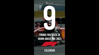 🗓 9 things you NEED to know about the 2023 F1 calendar shorts [upl. by Ailahs79]