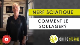 Nerf sciatique  traitements comment le soulager [upl. by Anirual]