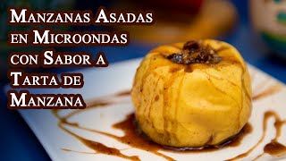 Manzanas Asadas en Microondas con Sabor a Tarta de Manzana [upl. by Notfilc]