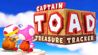 Captain Toad Treasure Tracker The Movie  Full Game Walkthrough [upl. by Annola]