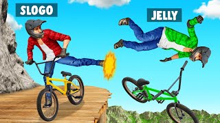 JELLY vs SLOGO In RIDERS REPUBLIC [upl. by Notnef]