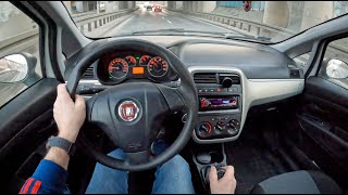 2007 Fiat Grande Punto 12 8V 65HP POV Test Drive 1126 Joe Black [upl. by Eimiaj472]