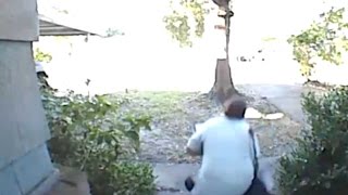 Hilarious Moment Mail Man Falls Over [upl. by Aramoix836]