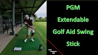 PGM Extendable Golf Aid Swing Stick [upl. by Aisyle]