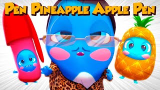 PIKOTARO  PPAP Pen Pineapple Apple Pen ⭐️ Funny parody by The Moonies ⭐️ Viral meme video [upl. by Hairom]