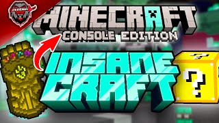 How to Install INSANE CRAFT for Minecraft Bedrock PS4PS5XboxSwitch [upl. by Aneeled162]