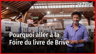 Pourquoi aller à la Foire du livre de Brive [upl. by Ahsekyt14]