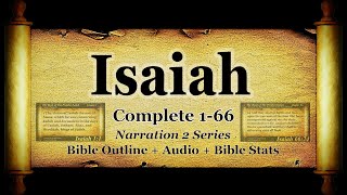 Holy Bible Book 23  The Prophet Isaiah  KJV Read Along HD 4K Audio Text Narration 2 [upl. by Kowal]