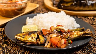 Ikan Bakar Cicah Air Asam  Menambahnambah nasik [upl. by Rausch]