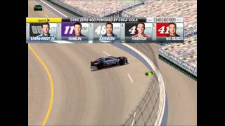 NR2003 Reenactment  2015 Austin Dillion Coke Zero 400 Crash [upl. by Westberg394]