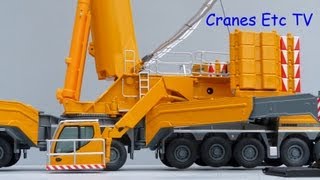 NZG Liebherr LTM 1120091 Mobile Crane Part 2 by Cranes Etc TV [upl. by Arihday]